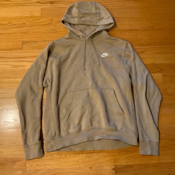 Nike Other - Tan Nike Hoodie Size Medium